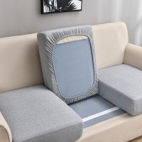 waterproof furniture protector thick sofa cover corner sofa seat slipcover elastic solid color couch cover elastic material