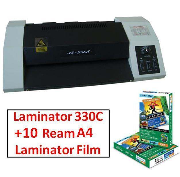 A3 & A4 Heavy Duty Laminator & 10 Ream A4 Laminating Film Lazada