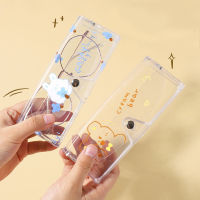 Cute Cartoon Glasses Box Sunglasses Bag Sunglass Case Sunglass Bag Pouch Travel Eyewear Storage Box Transparent PVC Eyeglass Pouch Glasses Case Soft Soft Glasses Case Eyeglass Case Soft