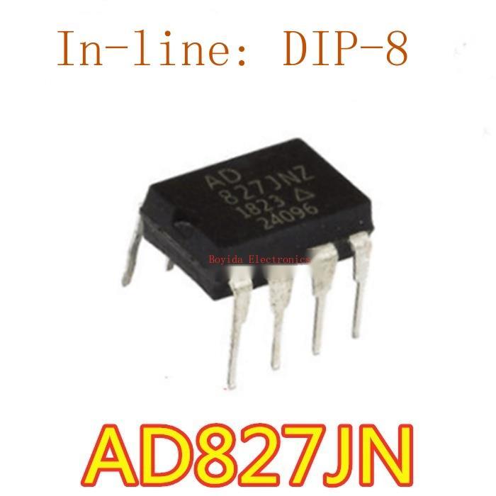 10pcs-ใหม่-ad827jn-ad827ตรง-แปด-pin-audio-dual-op-amp-low-power-dual-op-amp