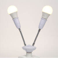 Whitelotous E27 ผู้ถือโคมไฟหลายแปลงปรับสำหรับอะแดปเตอร์แปลงฐานไฟ LED