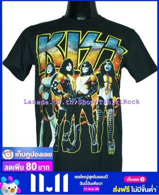 เสื้อวง KISS เสื้อยืดวงดนตรีร็อค เมทัล เสื้อร็อค คิส  KIS1283 ส่งจาก กทม.