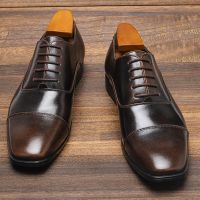 Social Shoe Male 2022 Luxury Brand Leather Men Dress Shoes