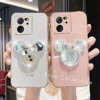 Phone Case เคส Xiaomi 13T Xiaomi13T Pro 5G ลดกระหน่ำสีลูกกวาดน่ารักขายึดกระจกการ์ตูนเคสโทรศัพท์ฝาครอบป้องกันเลนส์2023