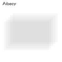 Aibecy ทนความร้อนได้แผ่นฟิล์มปล่อยแสงระดับมืออาชีพสำหรับเครื่องพิมพ์3D เรซิน SLA DLP 5ชิ้น