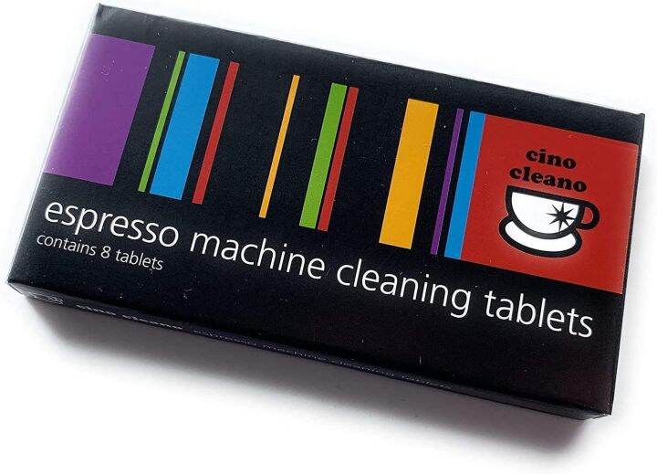 Cino Cleano Espresso Machine Cleaning Tablets Contain 8 Tablets Lazada PH