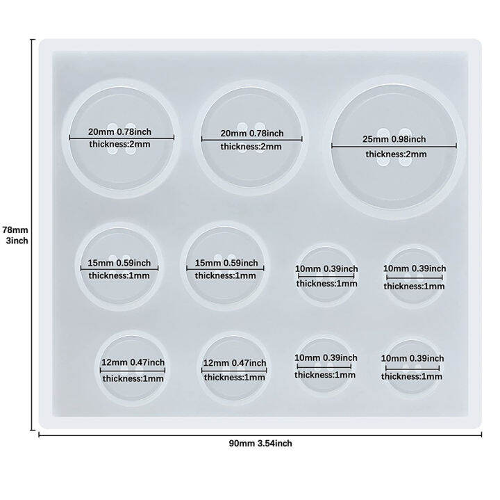 แม่พิมพ์-diy-ตกแต่งเสน่ห์ซิลิโคนกระดุมแม่พิมพ์เครื่องประดับปุ่มอีพ็อกซี่งานฝีมือ