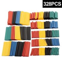 530/328pcs Insulation Heat Shrink Tubing Kit with Box Shrink Ratio 2:1 Thermoresistant Tube Multicolor for Cable Repair Home DIY Cable Management