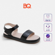 Giày sandal nữ quai ngang basic đế bằng thời trang SD BQ30