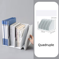 Folder storage box vertical bookshelf desktop office supplies book file basket desktop data rack student stationery organiser