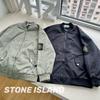 Stone  23SS Compass Embroidered Patch Pilot Jacket Jacket Jacket