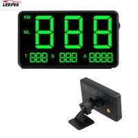 34.5 inch Screen Digital Car HUD Display Head Up GPS Speedometer LED On-board Computer Projector Off Road 4x4 Auto Accessories