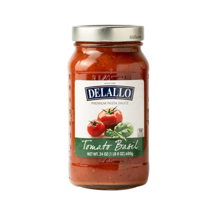 Delallo Premium Pasta Sauce Tomato Basil 680g | Lazada PH