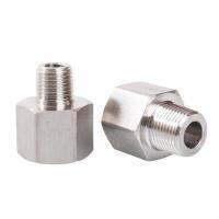 1/8 1/4 3/8 1/2 3/4 BSP NPT M10 M14 M20 Female Male SS304 Hex Reducer Bushing Pipe Fitting Connector Coupler Pressure Gauge