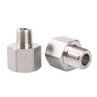 1/8 1/4 3/8 1/2 3/4 BSP NPT M10 M14 M20 Female Male SS304 Hex Reducer Bushing Pipe Fitting Connector Coupler Pressure Gauge