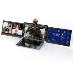 OFIYAA P2 12'' Triple Portable Monitor Laptop Monitor Extender