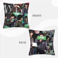 (All in stock, double-sided printing)    Kpop Pillow Case Kpop Velvet Pillow Case AB47 Square Pillow Case 30x30cm 40x40cm 45X45cm 50x50cm 55X55cm 60x60cm   (Free personalized design, please contact the seller if needed)