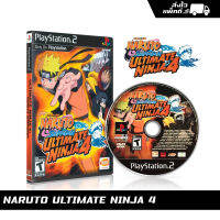 แผ่นเกม PS2 Naruto Shippuden Ultimate Ninja 4 (english) สกรีนแผ่น พร้อมปกใส่กล่อง