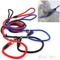 【DT】Pet Dog Collar Traction Rope High Quality Outdoor Anti-lost Nylon Ropes Training Leash Slip Lead Strap Adjustable Collar  hot