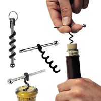 【YF】◘⊙  Wine Bottle Opener Metal Waiter Corkscrew Keychain