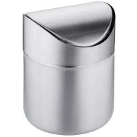 Mini Trash Can for Desk with Lid Desktop Trash Can Small Tiny Countertop Trash Bin Can for Office Bathroom Kitchen