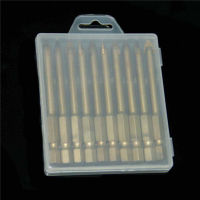 「RS Store」Hot Sale Spear Head Tungsten Carbide Fantastic Drill Bit for Glass Tile Mirror Ceramic 10PCS 6mm