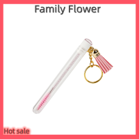 Family Flower Flash Sale แปรงขนตาขนตาขนตาพร้อมหลอดคิ้วมาสคาร่าไม้กายสิทธิ์พร้อมพวงกุญแจ