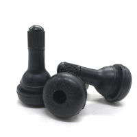 50PCsset Black TR415 Tubeless Car Wheel Tire Valve Stems with Caps Tyre Rubber Valves With Dust Caps