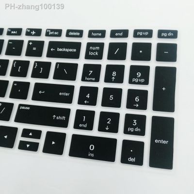 2pcs Silicone Notebook Keyboard Skin Cover Protector for HP 15.6 39; 39;BF