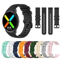 xinpan UEBN 22mm Pure Color Plaid Sport Silicone strap for imilab kw66 Bracelet Watchbands Replace Accessories Correa ремешок