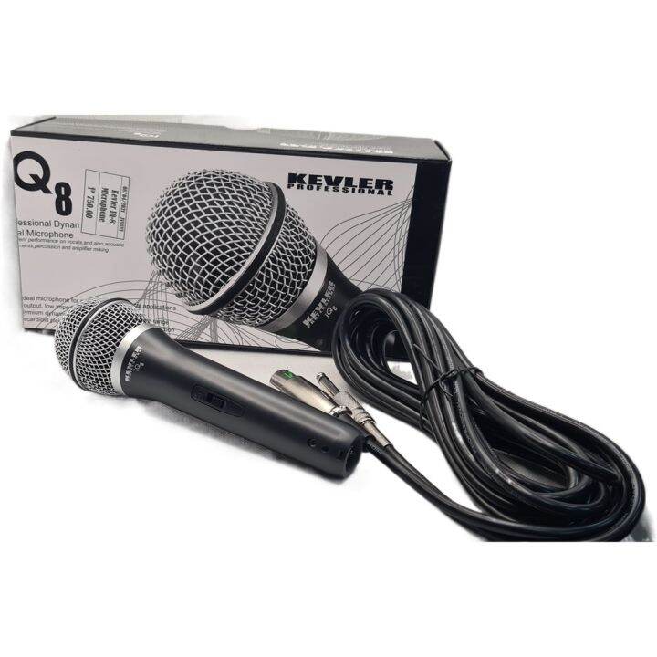 【COD】 Kevler iQ8 Professional Dynamic Vocal Microphone | Lazada PH