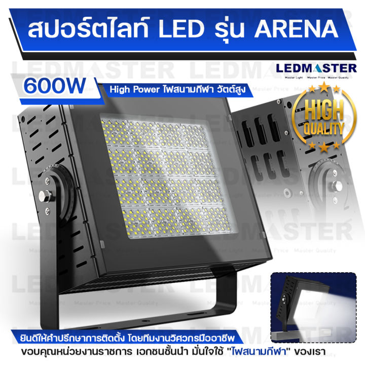 ไฟสนามฟุตบอล-มาตรฐาน-400w-500w-600w-800w-1000w-1200w-รุ่น-arena-ติดตั้งเสาไฟสูง-เสาไฮแมส-สนามฟุตบอลมาตรฐาน-11-คน-9-คน-7-คน-ไฟสปอร์ตไลท์สนามฟุตบอล-led-ราคา