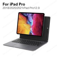 CERASTES iPad Pro 12.9" Aluminum Keyboard Case with Trackpad &amp; 8-in-1 Hub Docking Function 2020 4th gen&amp; 2021 5th