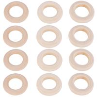 150 Pcs 25 Mm/1 Inch Wooden Craft Ring Unfinished Wooden Rings Circle Wood Pendant Connectors for DIY Projects