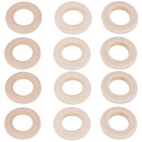 150 Pcs 25 Mm/1 Inch Wooden Craft Ring Unfinished Wooden Rings Circle Wood Pendant Connectors for DIY Projects