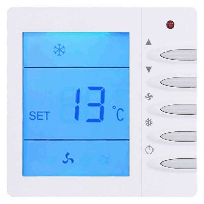 [HOT XIJXEXJWOEHJJ 516] เทอร์โมสตัทแบบตั้งโปรแกรมได้ Smart LCD Thermostat สำหรับพัดลมเครื่องปรับอากาศส่วนกลางในครัวเรือน220V