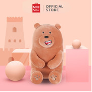 Gấu bông Miniso Bare Bears Nâu thú nhồi bông gấu bông ôm ngủ gau bong cute