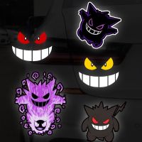 ✁卍☜ Pokemon Anime Car Sticker Gengar Anime Sticker Waterproof Sunscreen Laptop Sticker Trunk Sticker Wall Decals