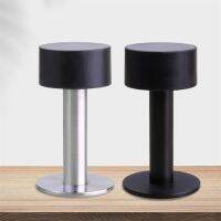 【CW】 Rubber Door Stop Non Punch Holder Stopper Floor Wall Mounted Nail-free Doorstop Hardware