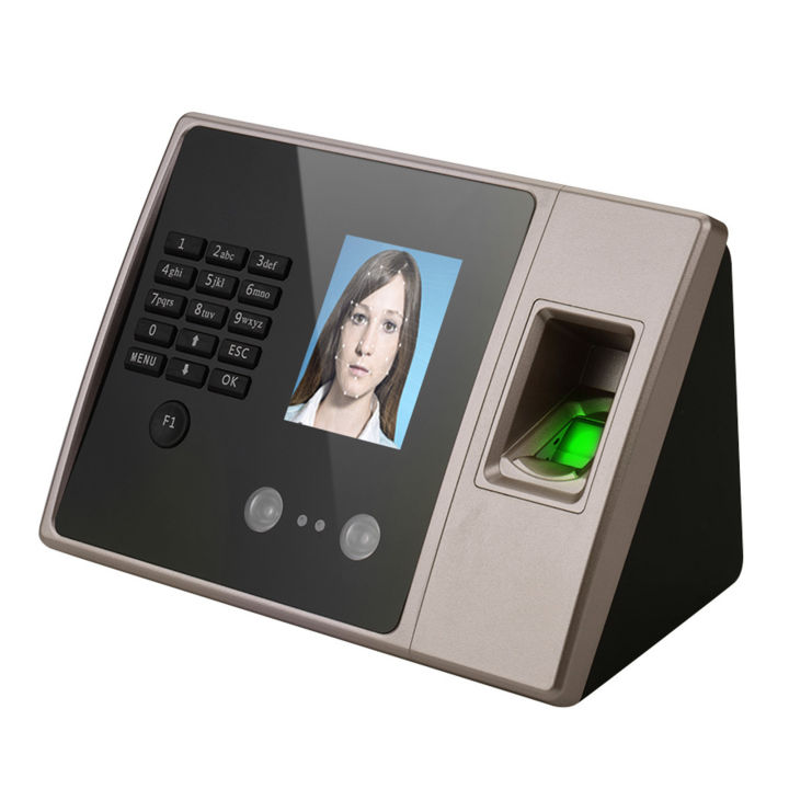 keykits-intelligent-biometric-fingerprint-time-attendance-machine-with-hd-display-screen-time-clock-support-face-fingerprint-password-employee-checking-in-recorder-reader-support-usb-disk-access