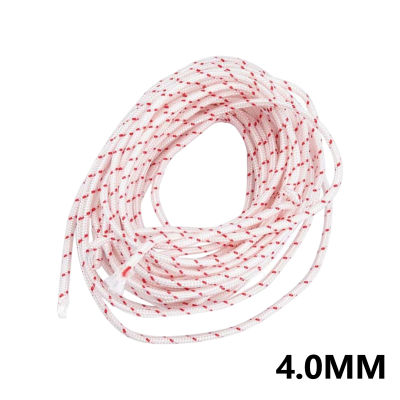 10M Replacement Rope Soft Sturdy Red Dot Universal Trimmer Heavy Duty Easy To Install Durable Thicken Lawn Mower Starter Handle Pull Cord