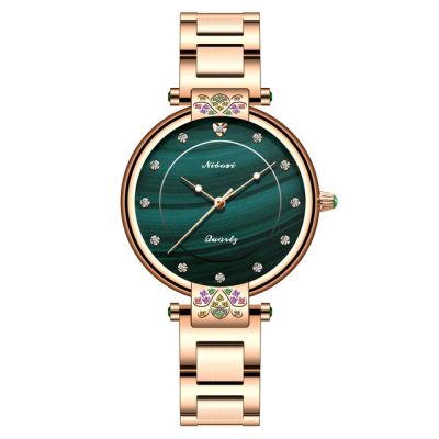 นาฬิกาผู้หญิงมีแบรนด์แบรนด์หรูชื่อดังสแตนเลสเหล็กสง่างามผู้หญิงนาฬิกาควอตซ์แฟชั่น Reloj Mujer สุภาพสตรีชุดนาฬิกา