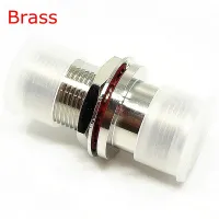 1Pcs N Type Female Socket Mount O-ring Washer Water Proof Connector L16 N Female To N Female Bulkhead Panel Mount Brass Copper