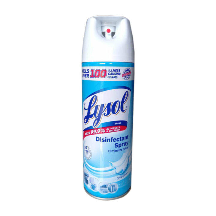 Lysol Disinfectant Spray Crisp Linen Scent Grams Ml November Expiry Date