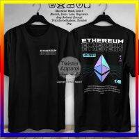 741Kaos cryptocurrency ผู้ถือ Ethereum Aset สำหรับอนาคต Baju ปรียา Wanita Tshirt หวีผ้าฝ้าย 30s-TWA107641