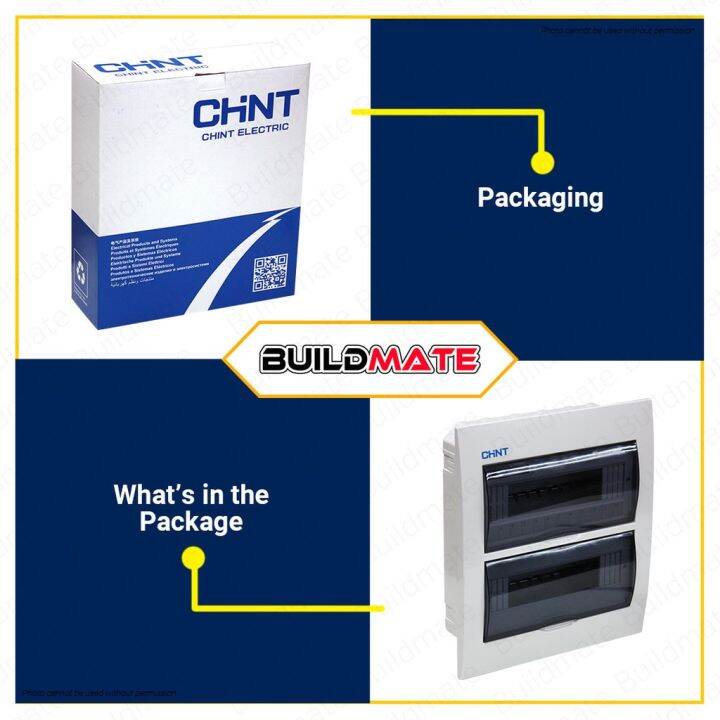CHINT 24 WAYS FLUSH Type Panel Distribution Box Board Din Rail Breaker