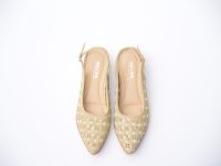รองเท้าเเฟชั่นผู้หญิงเเบบคัชชูรัดส้นเท้า  No. 44-6 NE&amp;NA Collection Shoes