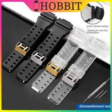 Changing casio hot sale watch band