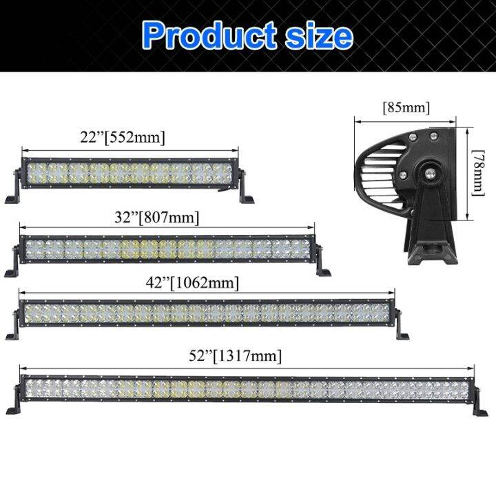 crek-7d-amber-drl-straight-lightbar-12v-24v-hilux-truck-bumper-led-light-bar-for-4x4-jeep-off-road-suv-boat-pickup-kia-niva-lada