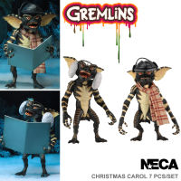 Model โมเดล ของแท้ 100% Neca จากหนังดังในอดีต Gremlins เกรมลินส์ ปีศาจซน วันคริสต์มาส Christmas Carol Winter Scene 2-Pack Ver Original from Japan Figma ฟิกม่า Anime ขยับแขน-ขาได้ ของขวัญ Gift อนิเมะ การ์ตูน มังงะ Doll ตุ๊กตา manga Figure ฟิกเกอร์